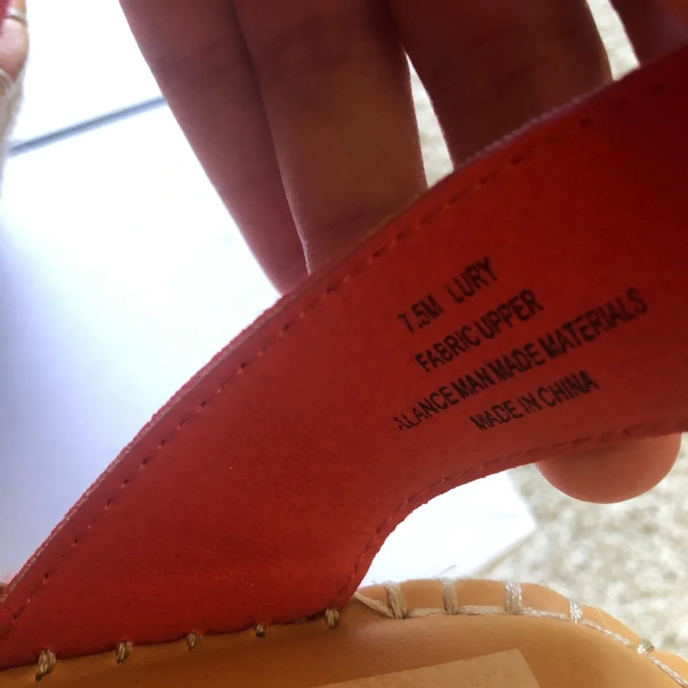 Dolce Vita Lury Espadrille Wedge Sandal 7.5